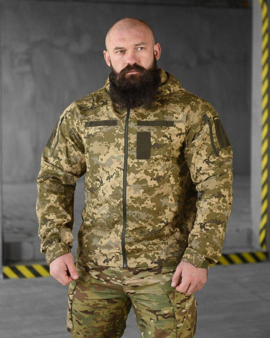 Весняна тактична куртка field піксель Одеса - фото 1