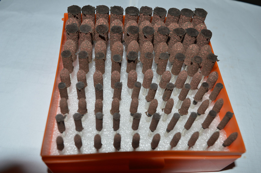 Набір вулканітових насадок 100 шт. червоні START Полтава - фото 1