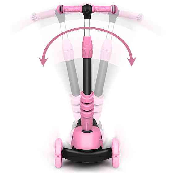 Самокат детский трехколесный Ricokids Todi розовый Киев