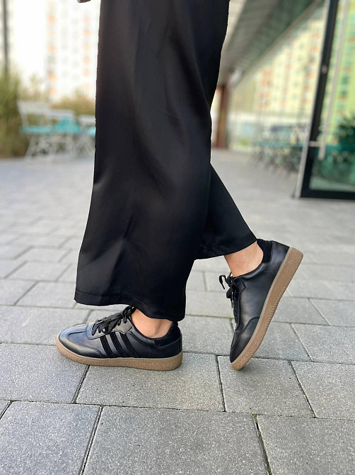 Roberto Netti Кеды женские Roberto Netti черные замша натуральная размер 38-40 (5597) Київ - фото 8