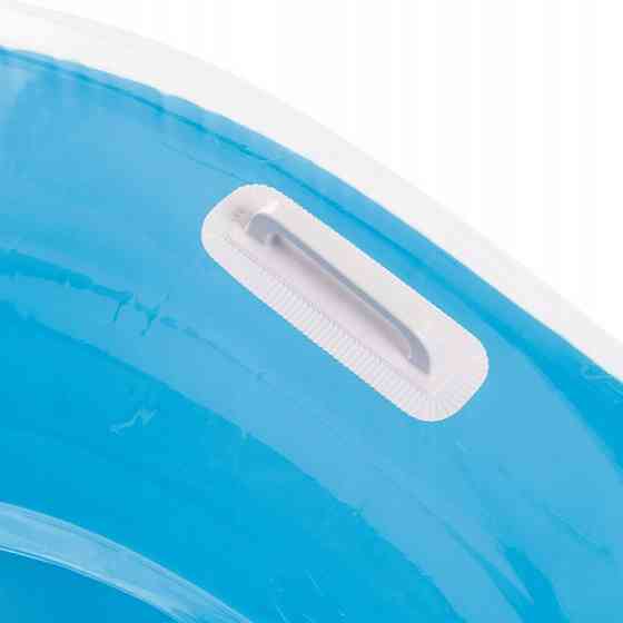 Кресло надувное с ручками и держателями для напитков Bestway 43118 голубое, 152 x 99 см Киев