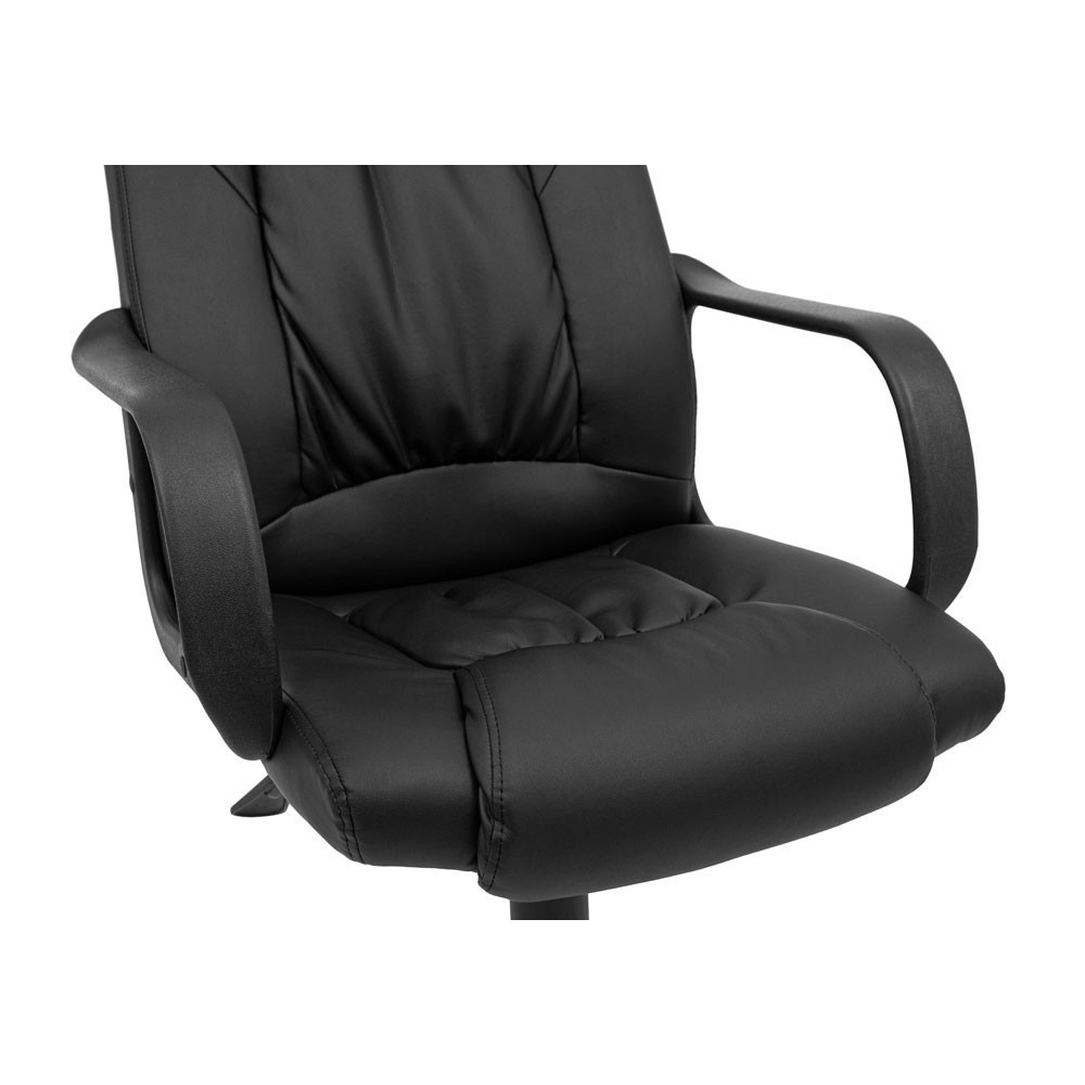 Офисное кресло руководителя Richman Utah Хром M2 Anyfix Черный Днепр - изображение 4