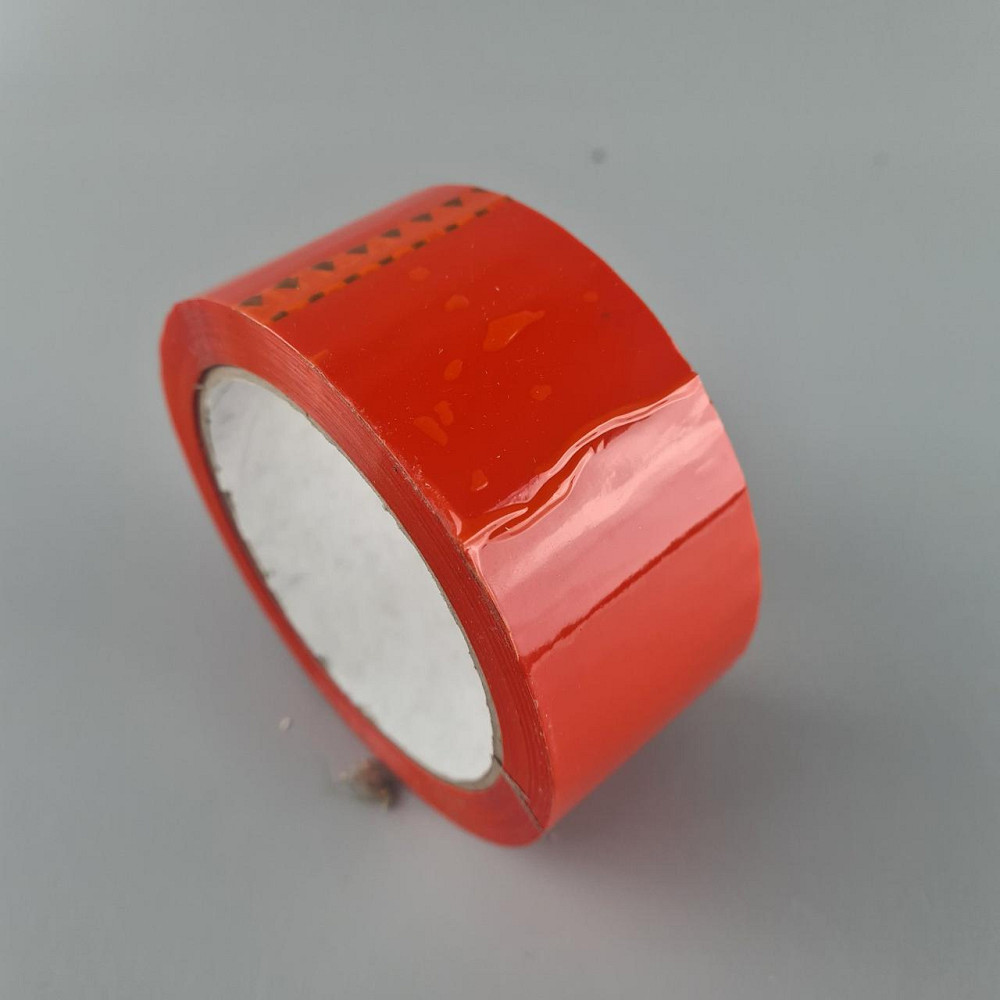 Упаковочный скотч Оранжевый 38мк 45мм 80метров  