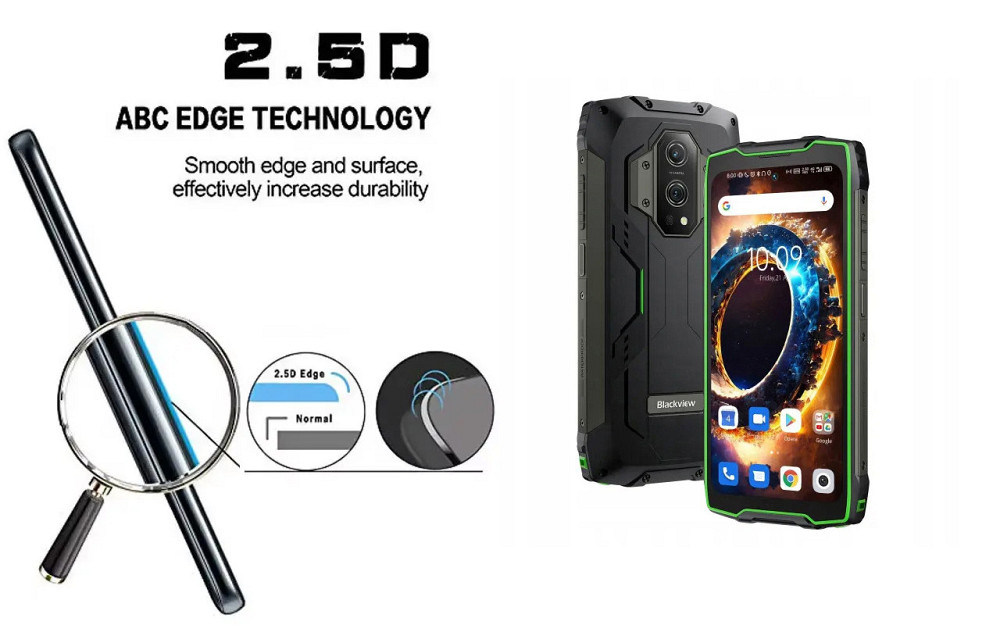Защитное стекло ArmorGlass для Blackview BV9300, BV9300 Pro – устойчивое к царапинам и ударам Киев - изображение 2