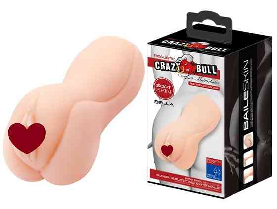 Мастурбатор-вагина Crazy Bull - Bella Realistic Masturbator, BM-009187 Sex Aura Киев