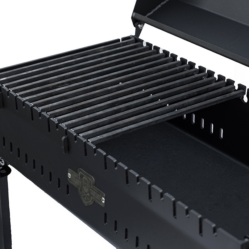 Мангал-барбекю Daddy Smoke из стали 5 мм на 12 шампуров Киев - изображение 5