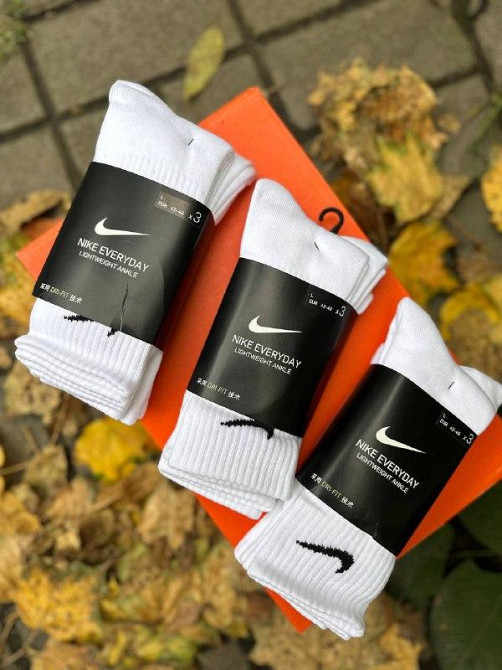 Высокие носки Nike 34-38 38-42 42-46 Львов - изображение 3