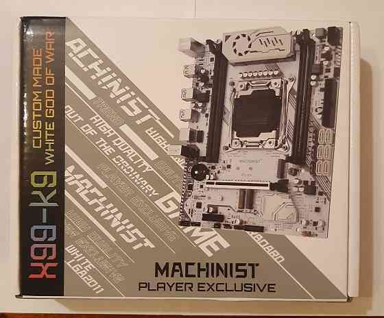 MACHINIST X99 K9 оновлена версія у цілій заводській упаковці на пломбі. Київ