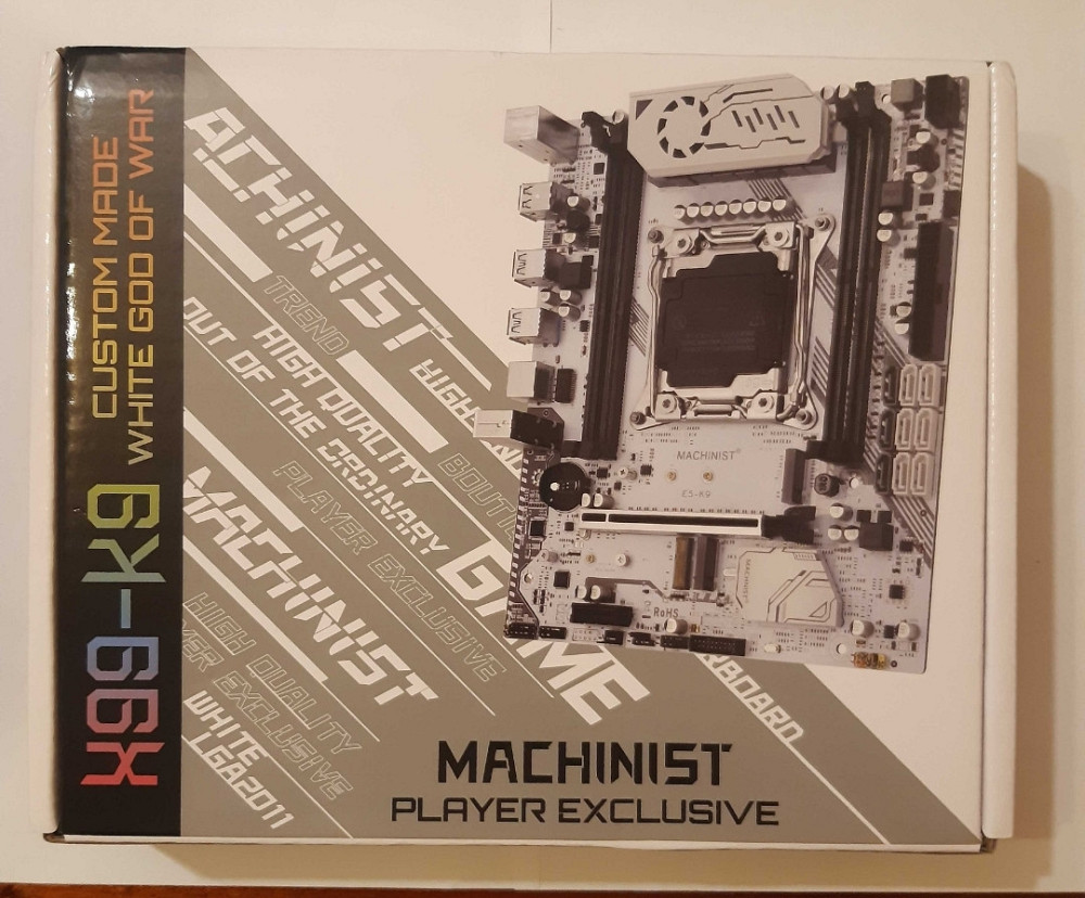 MACHINIST X99 K9 оновлена версія у цілій заводській упаковці на пломбі. Київ - фото 5