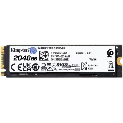 Накопичувач SSD M.2 2280 2TB Kingston (SKC3000D/2048G) Вінниця - фото 7