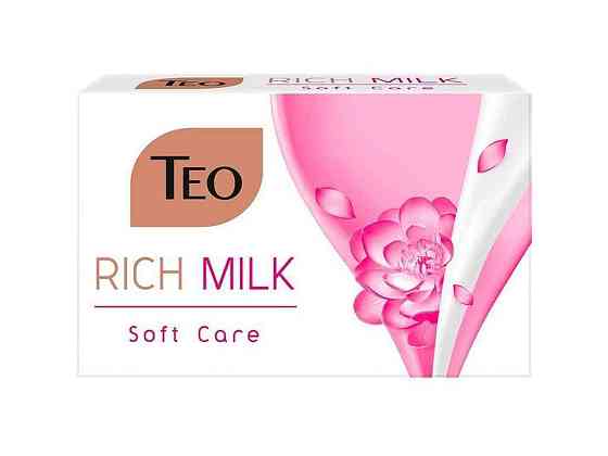 Мило туалетне 90г rich milk Soft care ТМ TEO Київ
