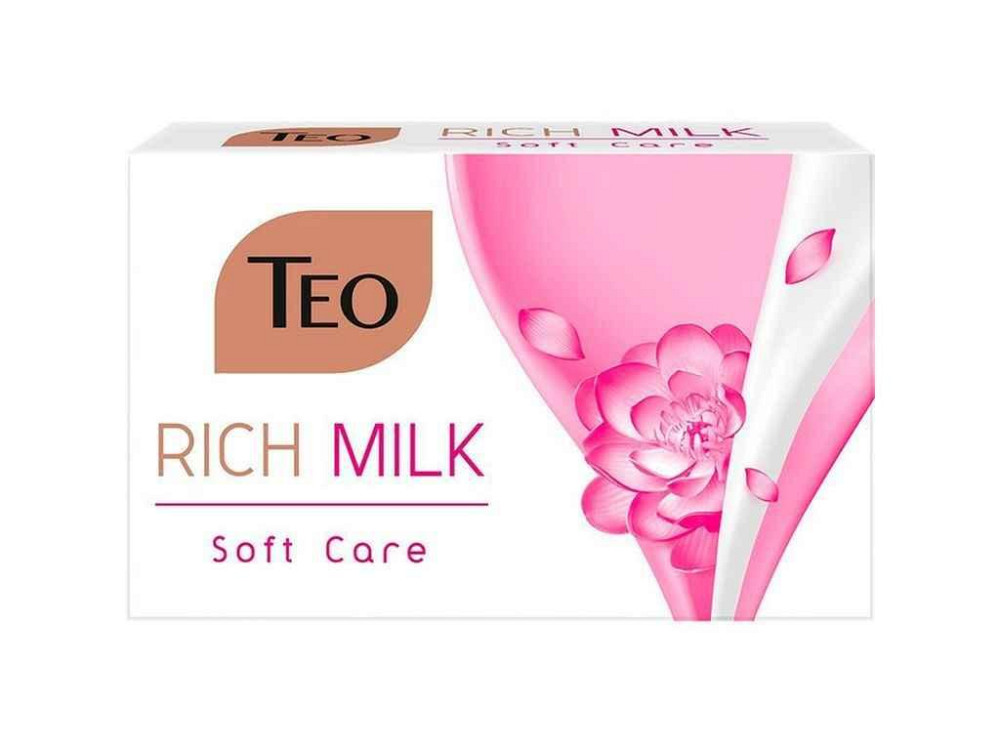 Мило туалетне 90г rich milk Soft care ТМ TEO Киев - изображение 1