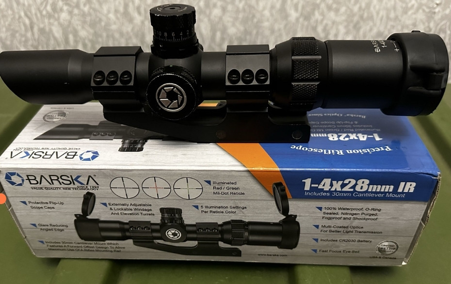 Приціл BARSKA SWAT-AR 1-4x28 (IR) Киев - изображение 6