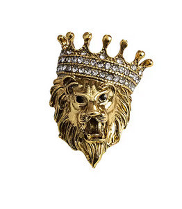 Брошка чоловіча Лев Київ - фото 3