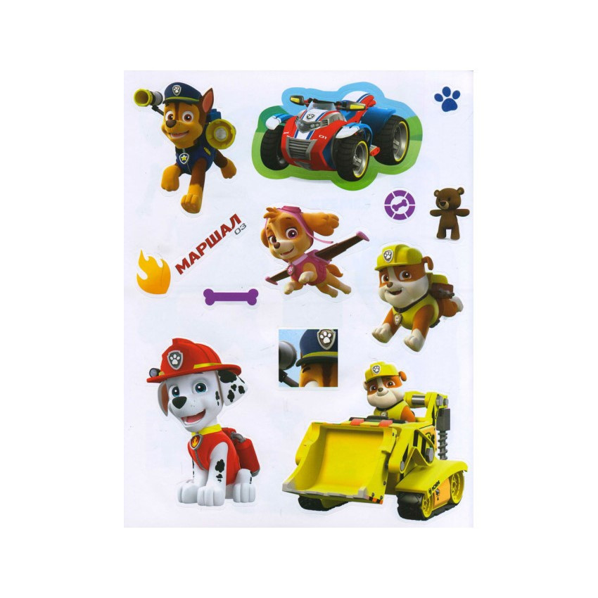 Книга с наклейками Щенячий патруль Команда щенят Ранок 192002 Укр Винница - изображение 7