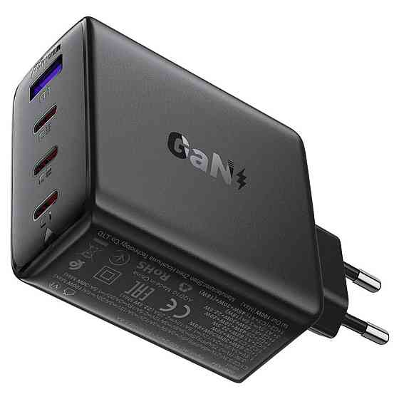 Сетевое зарядное устройство ACEFAST A94 PD100W GaN charger Black 6974316283133 Одесса