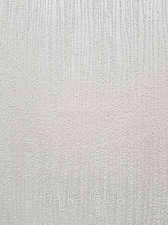 Шпалери вінілові на флізелін Marburg Dune 32503 однотонні молочні тонкі структурні хвилясті смуги Київ