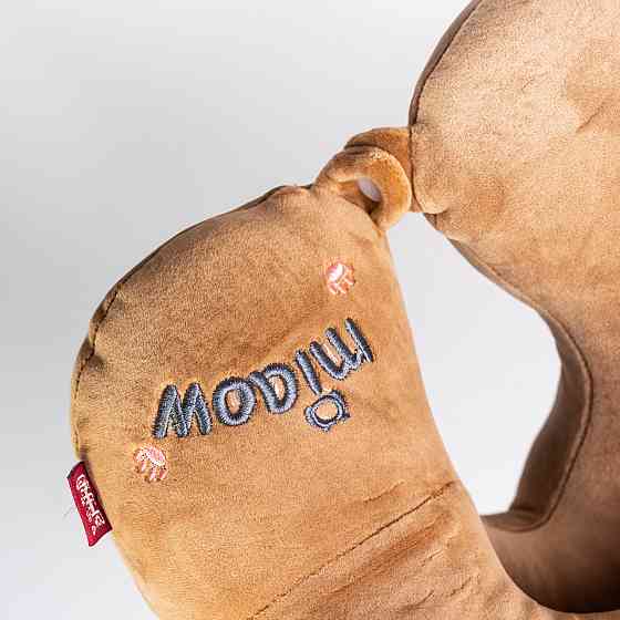 Yiwu Подушка для шиї Miaow U-подібна подвійна, коричневий HP-56-27BR Коломия