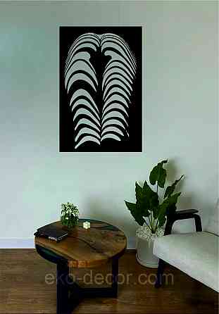 Декоративное настенное Панно «Женское Тело», Декор на стену Киев