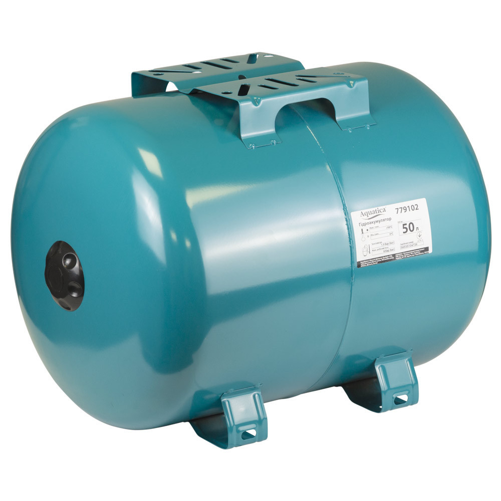 Гідроакумулятор горизонтальний 50л тип EU AQUATICA (779102) Рівне - фото 4