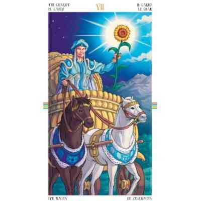 Гральні карти Scarabeo Таро Колесо Року (Wheel of the Year Tarot) (EX1862) Вінниця