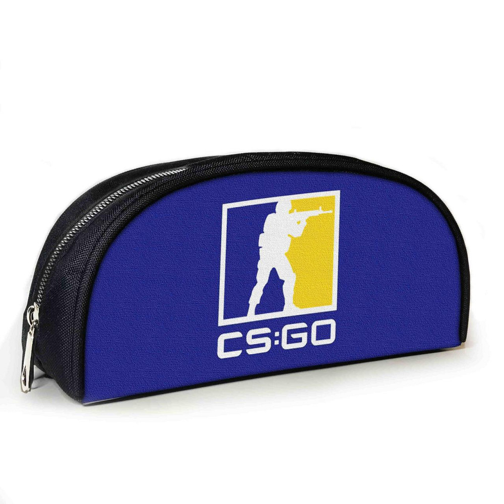 Пенал шкільний з принтом Counter-Strike 23х10х8 см з принтом для хлопчика (3800) Київ - фото 1