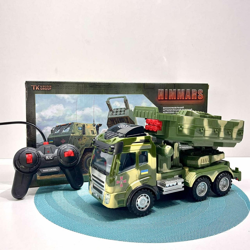 Машина на радіокеруванні TK Group військова вантажівка з ракетною установкою Зелений (78744) Чернигов - изображение 7