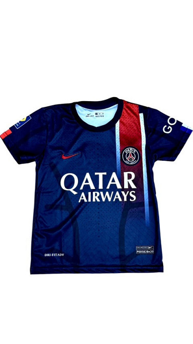 Футбольна форма NIKE PSG MBAPE Вишневе - фото 2