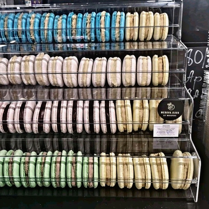 Подставка , горка под макаруны EKOSTAR на 4 полки Киев - изображение 4