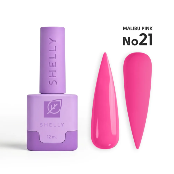 Гель-лак для ногтей 21 Malibu Pink Shelly 12 мл Киев