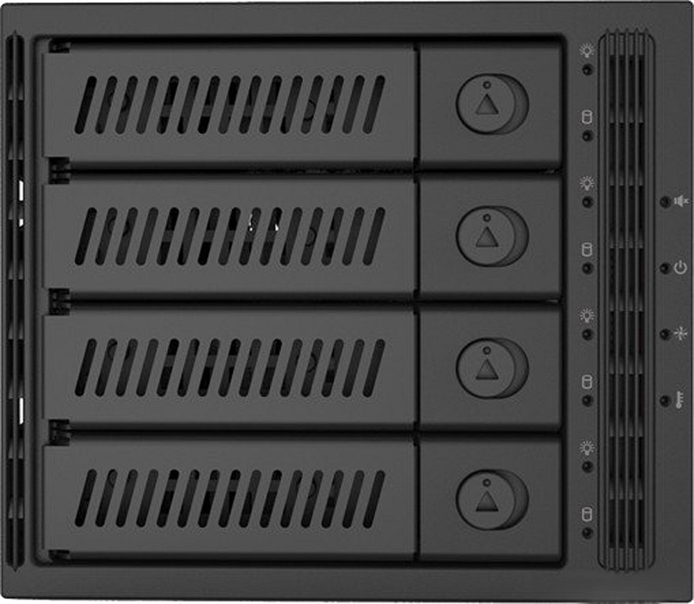 Бекплейн Chieftec CMR-3141SAS 3x5.25" -> 4x3.5" HDDs Hot-Swap Metal Винница - изображение 1