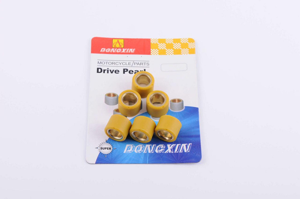 Ролики варіатора скутер 4 Т Китай 125/150 18*14 11,5г (жовті) Мукачево - фото 1