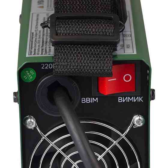 Апарат зварювальний інверторний ММА-140А електрод 4 мм GRAD (5387915) Київ