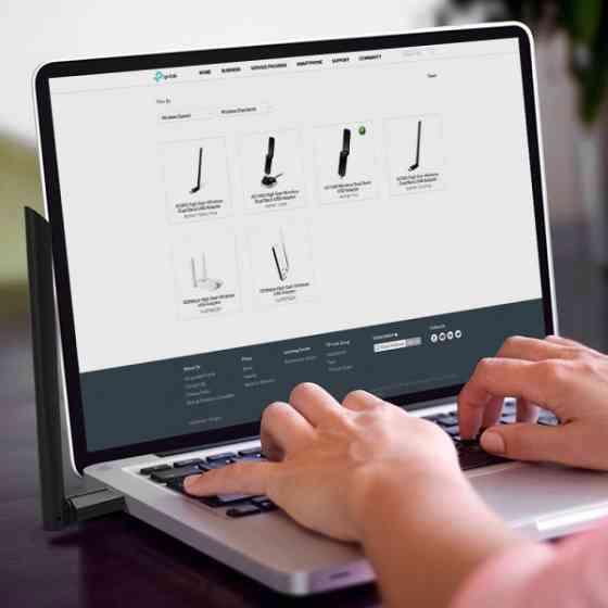Адаптер WiFi TP-Link Archer T3U Plus, AC1300, 67 Mbps at 5 GHz, 400 Mbps at 2.4 GHz SPEC: 1× High Ga (Archer Київ
