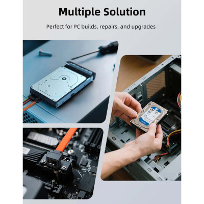 Кабель для передачі даних SATA III 0.5m 90° corner Cabletime (CA915903) Вінниця - фото 8