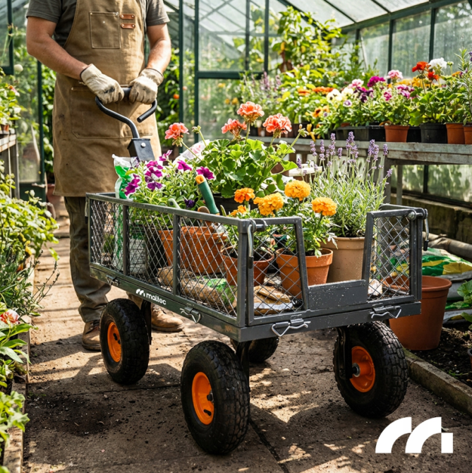 Тележка садовая Maltec 100л (Польша) Киев - изображение 18