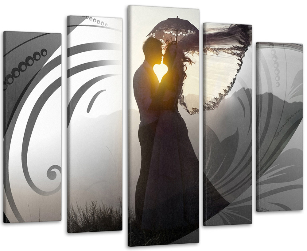 Модульна картина Пара Абстракція Art-137_5 Київ - фото 1