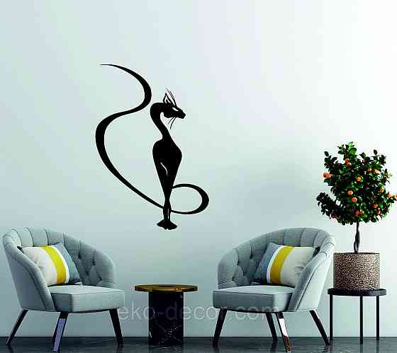 Декоративное настенное 3D Панно «Кот» Декор на стену с объемом Киев