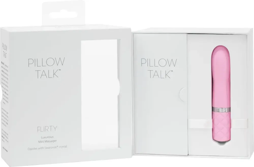 Розкішний вібратор PILLOW TALK - Flirty Pink з кристалом Сваровські, гнучка голівка Львів - фото 10
