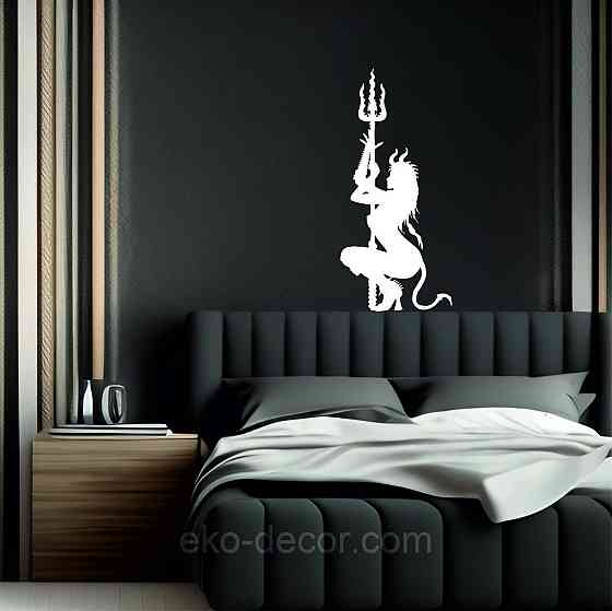 Декоративне настінне Панно «Дівчина Дияволиця», Декор на стіну Київ