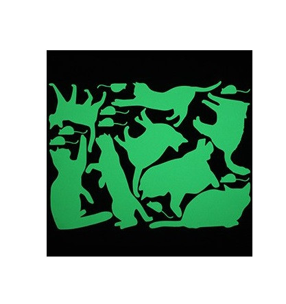 Люминесцентная наклейка 