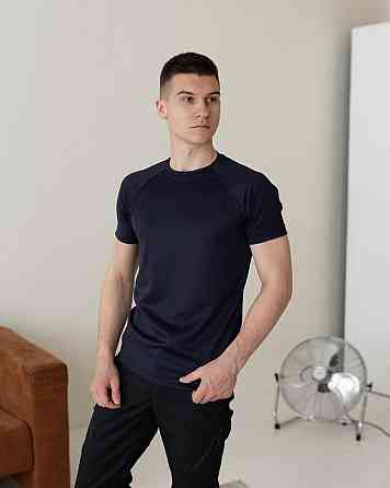 Тактическая милитари футболка кулмакс темно-синяя мужская Pobedov Ergo Киев