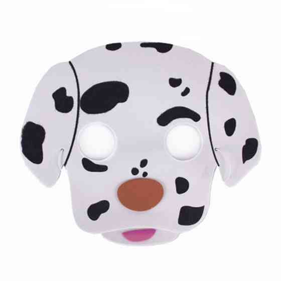 Детская маска Собака Далматинец one size разноцветный Киев