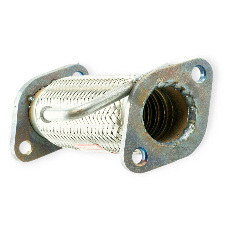 Труба вместо катализатора Lanos 1,4 (евро-3) с гофрой (2-х слойная) алюминий вставка Мукачево - изображение 1