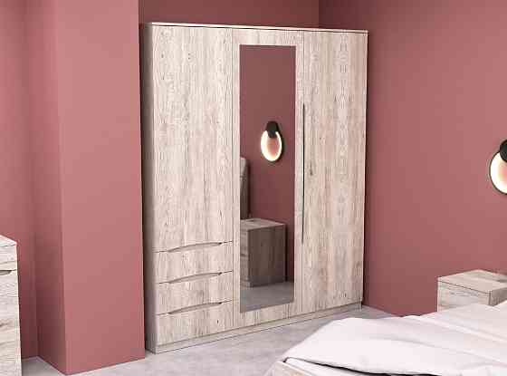 Шкаф Дельта 2, Самоа Димчастий, 1800х550х2100 Львов