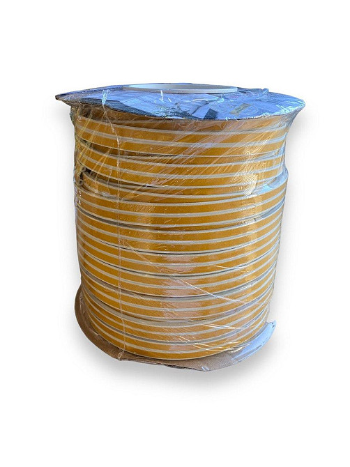 Уплотнитель самоклеящийся Sanok Rubber тип Р 9х5,5 мм 100 м (белый) Польша Харьков - изображение 2