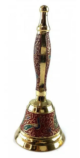 Колокольчик сувенирный из бронзы с рисуноком Киев - изображение 1