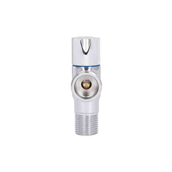 Кран кутовий Thermo Alliance Standart (ручка кругла) з керам.буксою 1/2"Н х 3/4"Н SF342W1520 Київ
