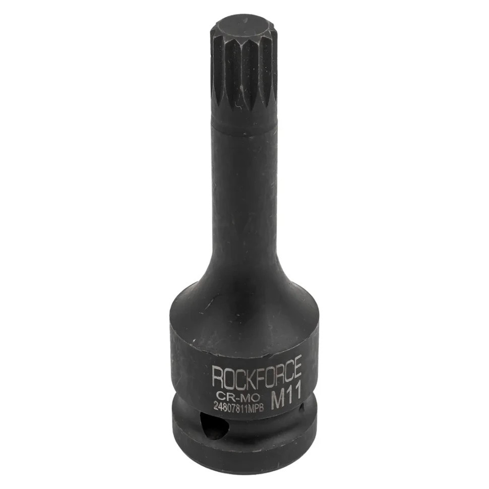 Головка-біта SPLINE ударна 1/2'' M11 Rockforce RF-24807811MPB Одеса - фото 2