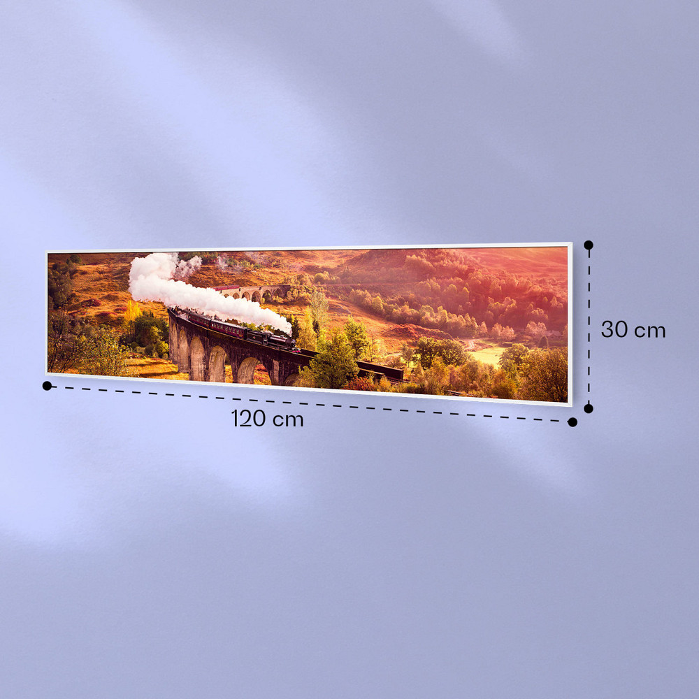 Wonderwall Air Art Интеллектуальный инфракрасный обогреватель 120x30 см 350 Вт 120 x 30 см | тренироваться Ровно - изображение 7